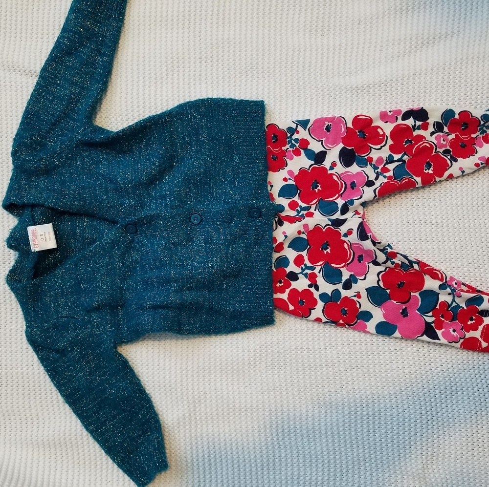 Gymboree sweater and pants set